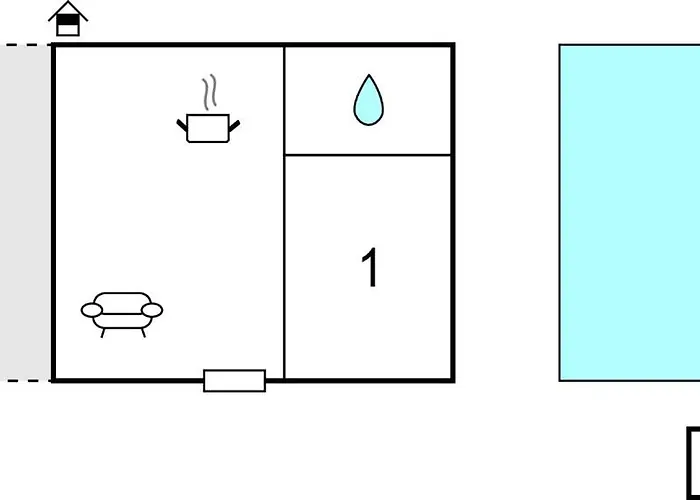 1 Bedroom Awesome In * 普拉